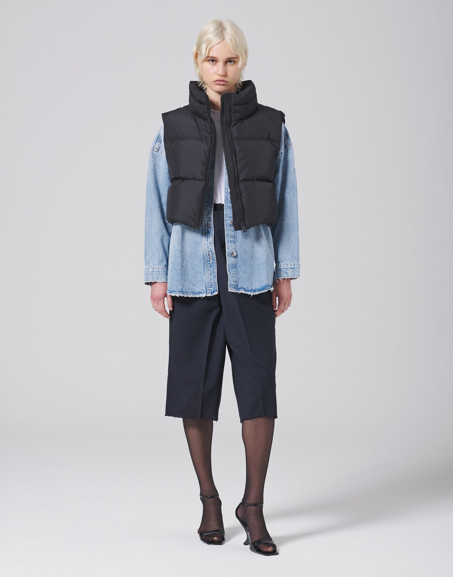 BACON Gilet Piumino Ramon GDA Black