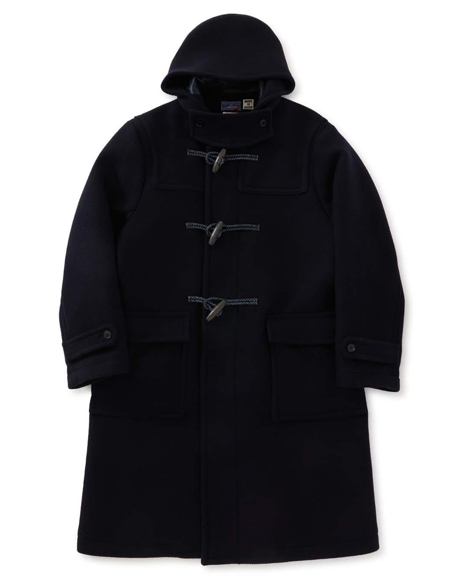 BLUE BLUE JAPAN Montgomery in Tessuto Melton Unisex