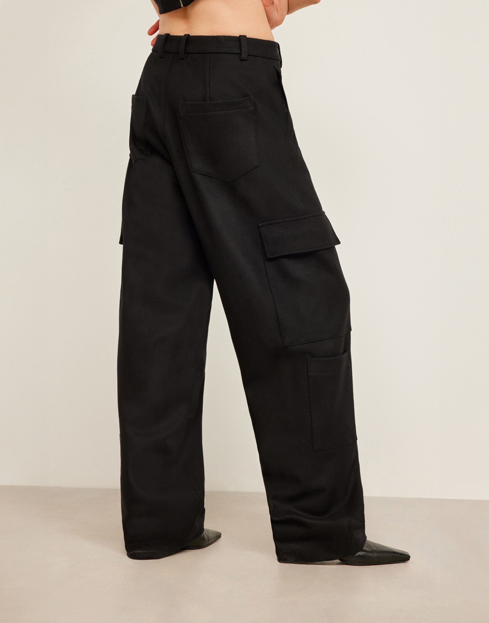 ERIKA CAVALLINI Pantalone Jenny in Panno Leggero