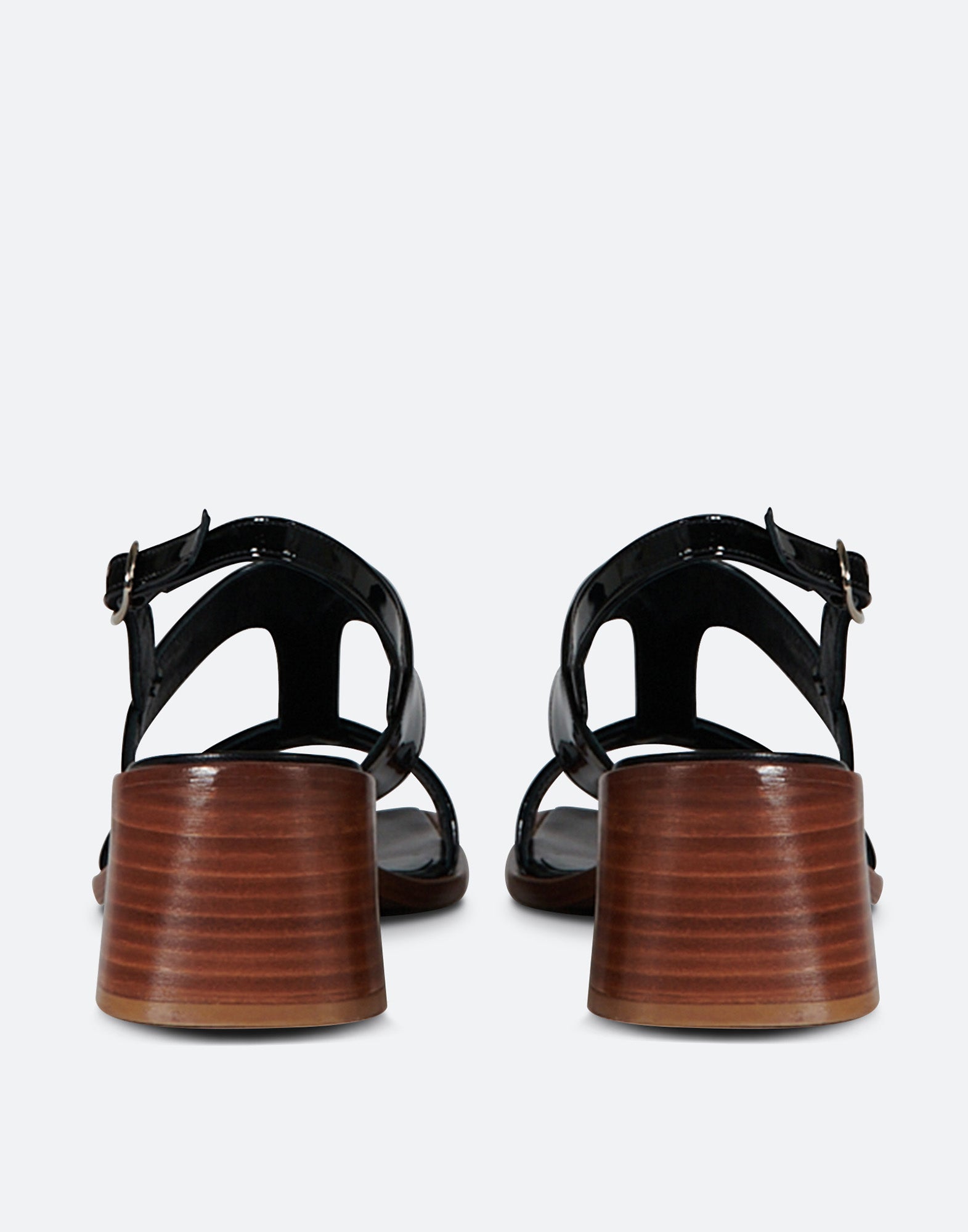 CAREL Sandali Babylone in Vernice Nera