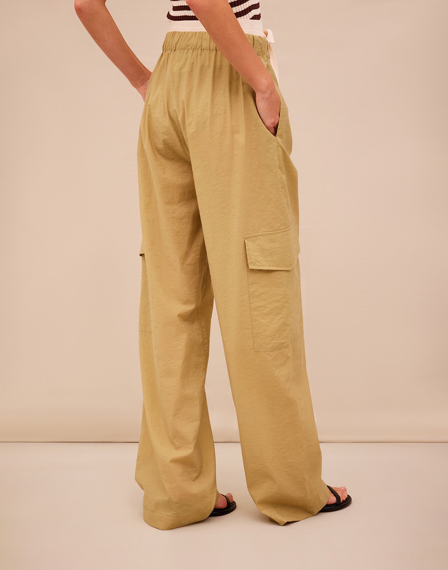 ERIKA CAVALLINI Pantalone Jennifer in Voile di Cotone