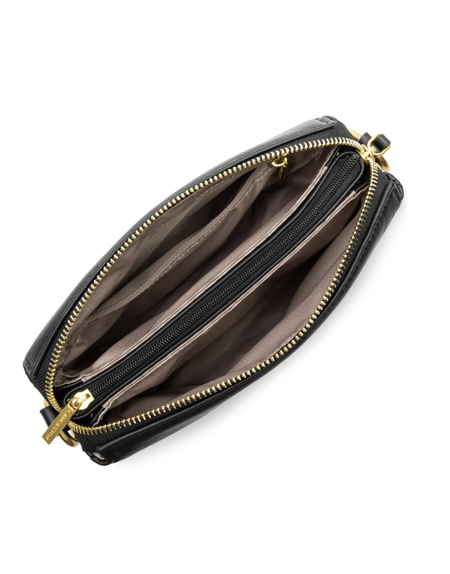 LANCASTER Piccola Pochette Soft Matelassé Noir