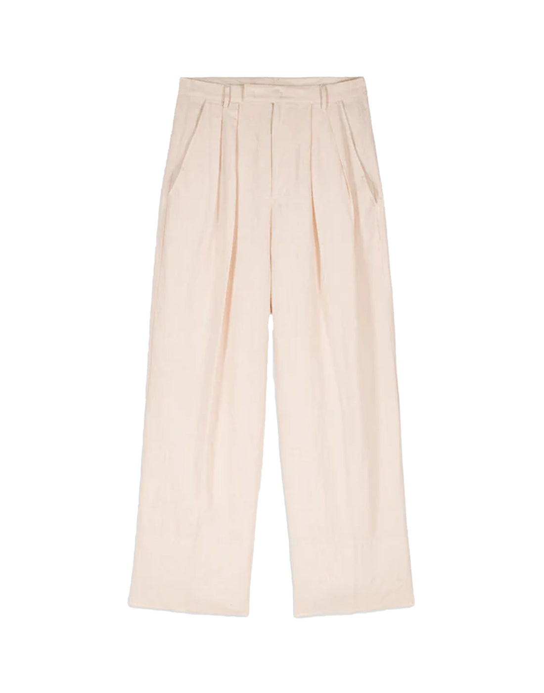 LAURENCE BRAS Pantalone in Lino Mouss