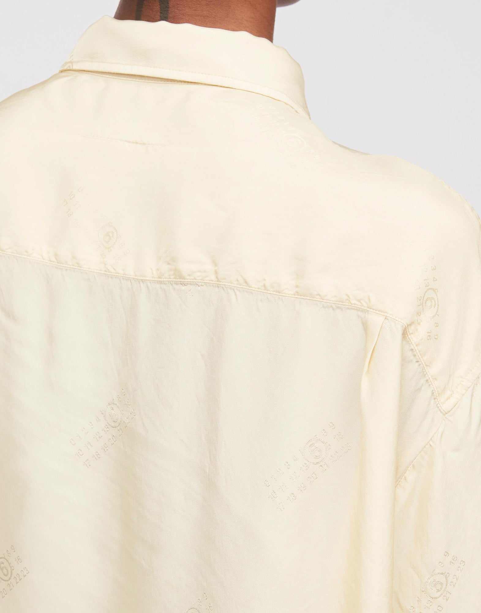 MM6 MAISON MARGIELA Abito Camicia con Numeric Signature