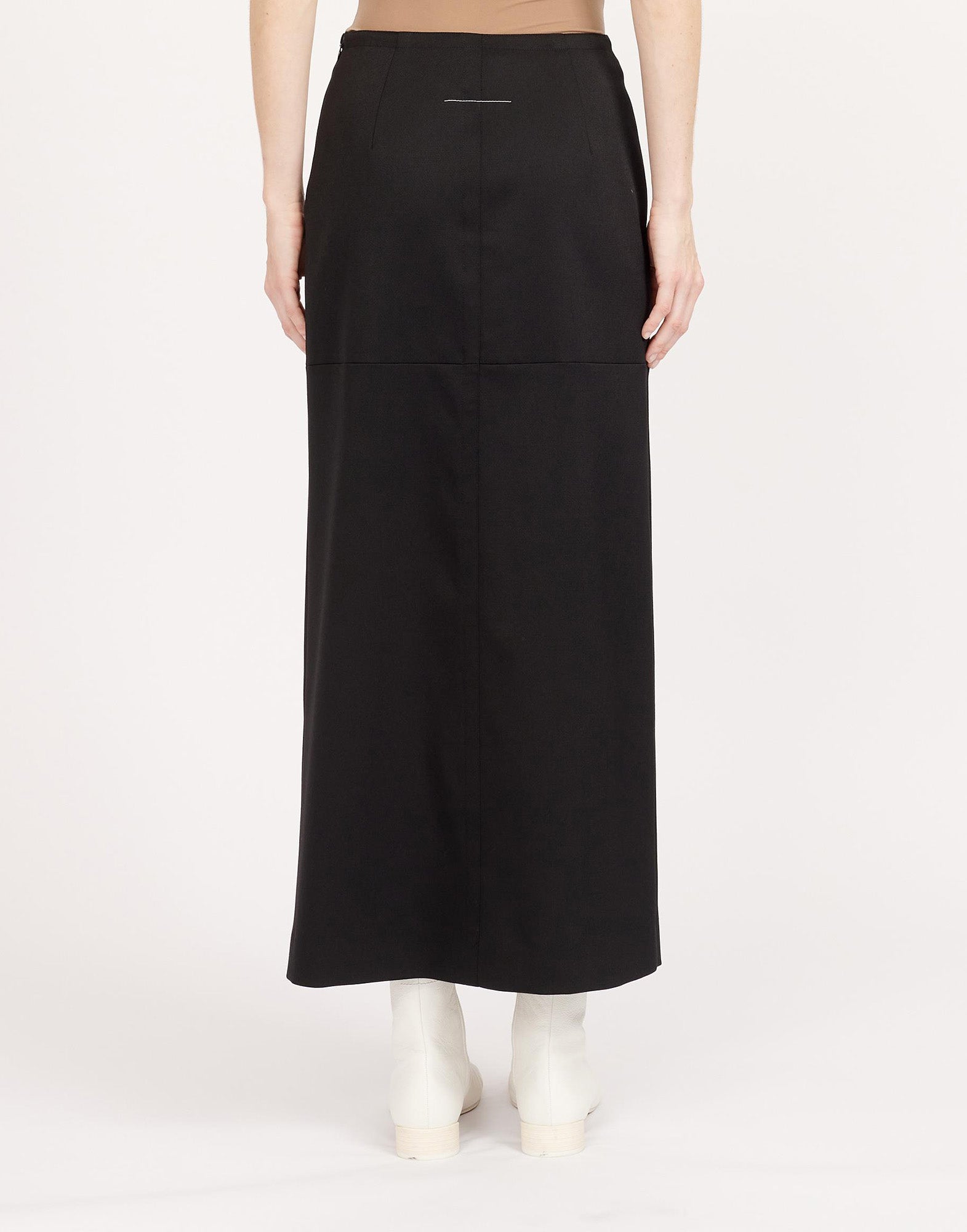 MM6 MAISON MARGIELA Gonna Lunga in Fresco Lana