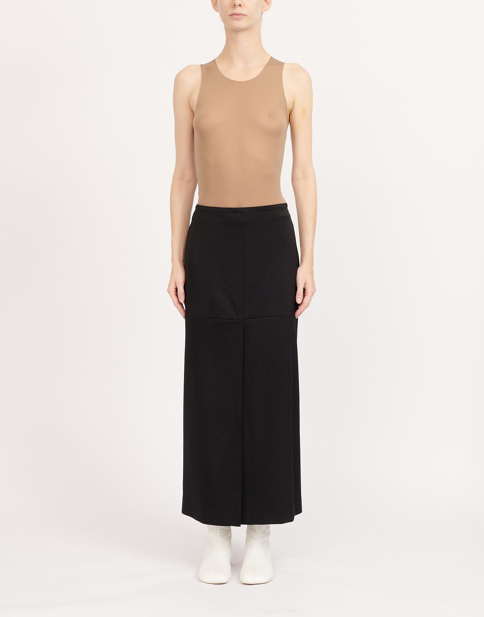 MM6 MAISON MARGIELA Gonna Lunga in Fresco Lana