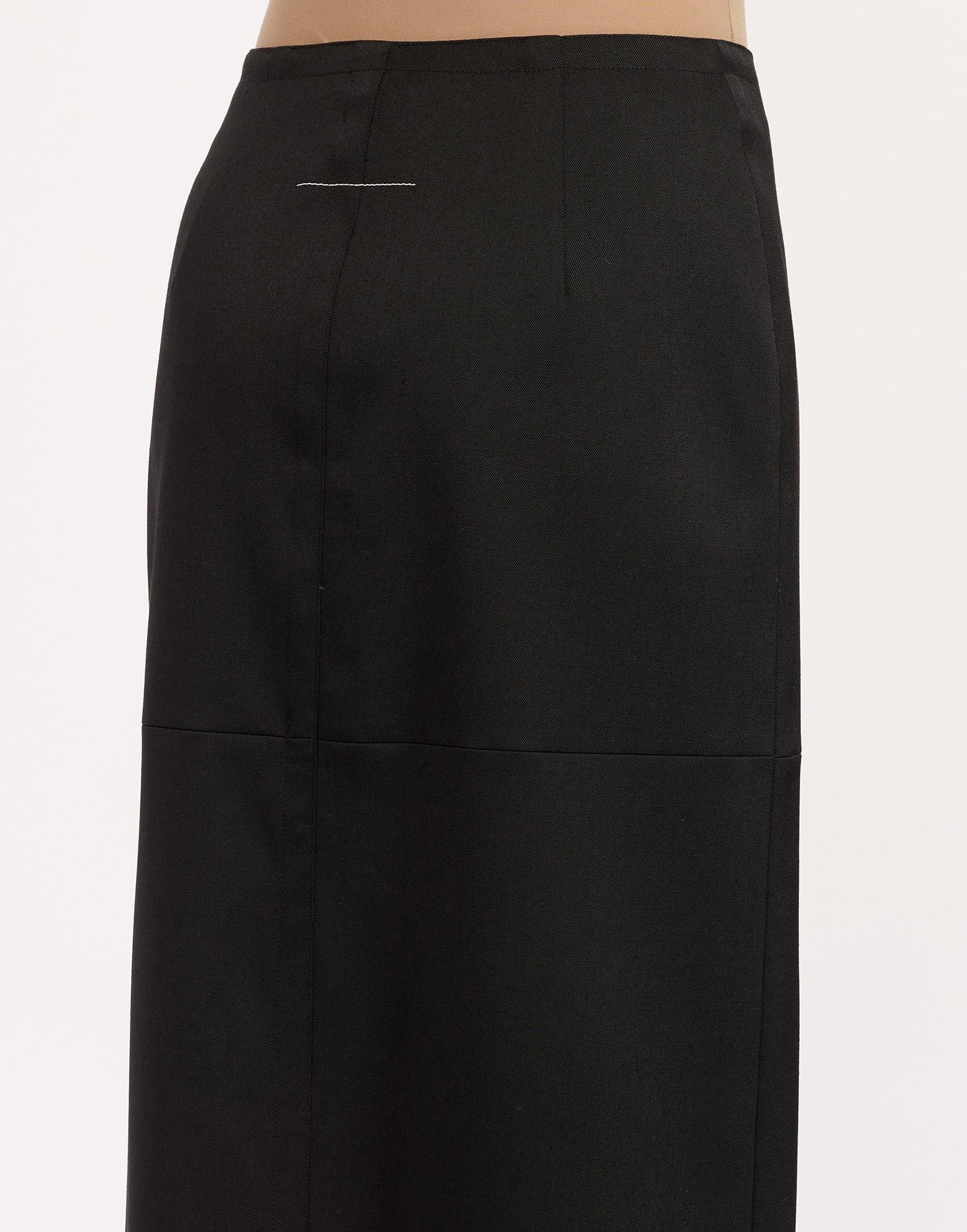 MM6 MAISON MARGIELA Gonna Lunga in Fresco Lana