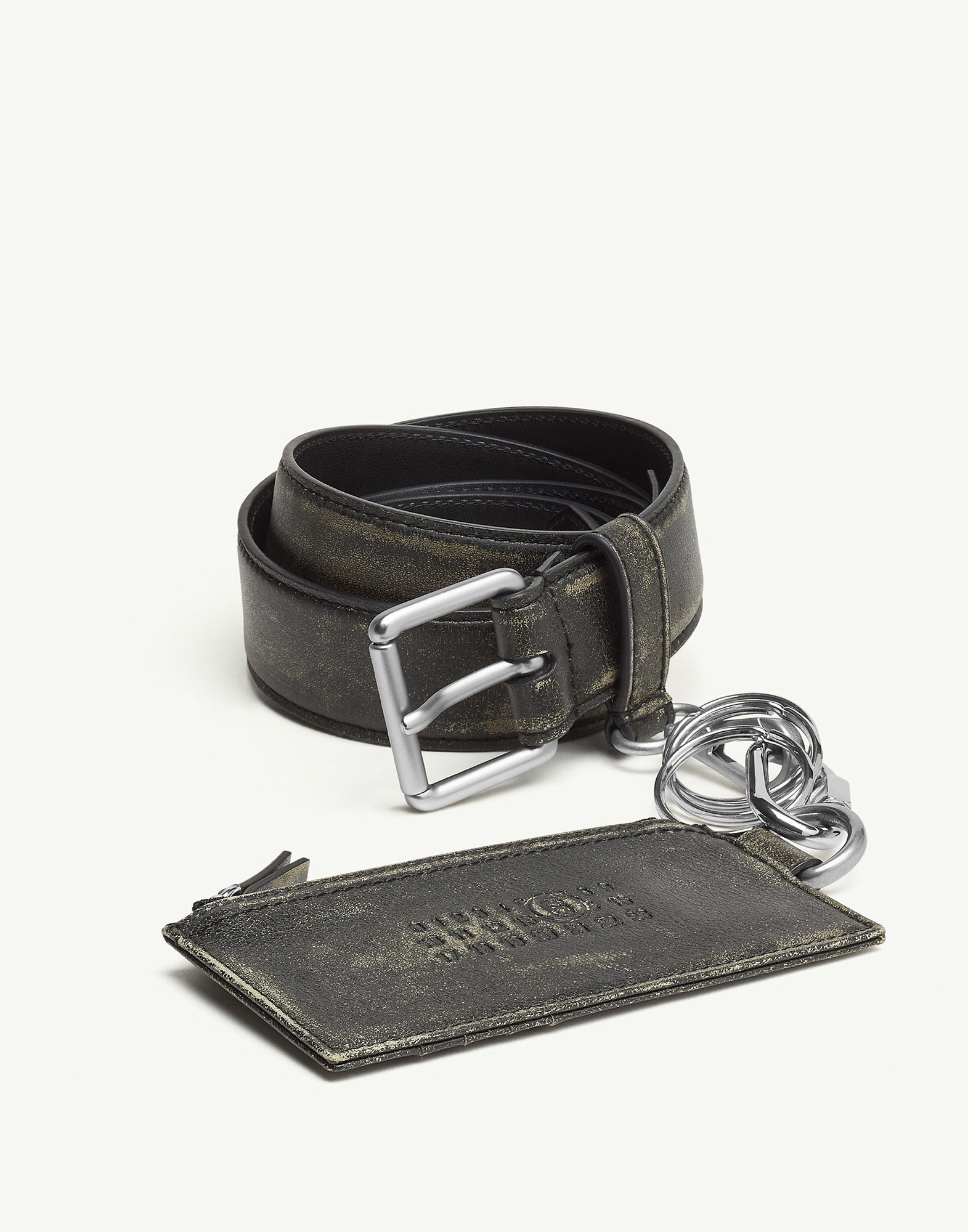 MM6 MAISON MARGIELA Cintura effetto distressed