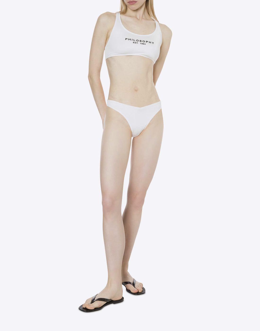 PHILOSOPHY Bikini con stampa logo