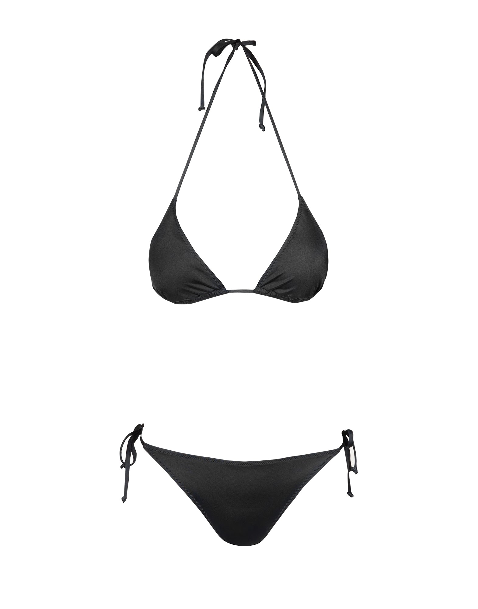 DOUUOD Costume Due Pezzi in Lycra Tinta Unita