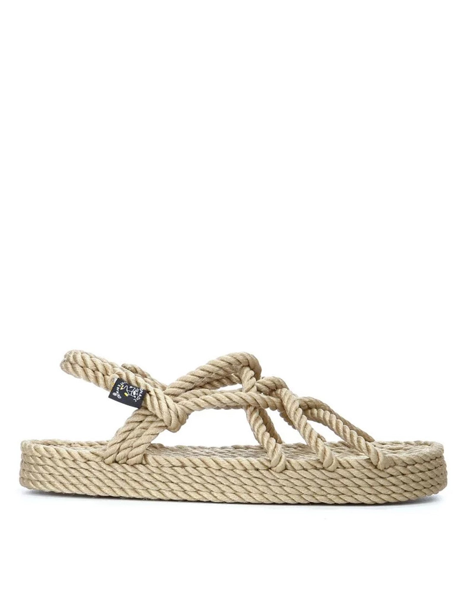 NOMADIC STATE OF MIND Sandali JC Plateau in Corda Beige