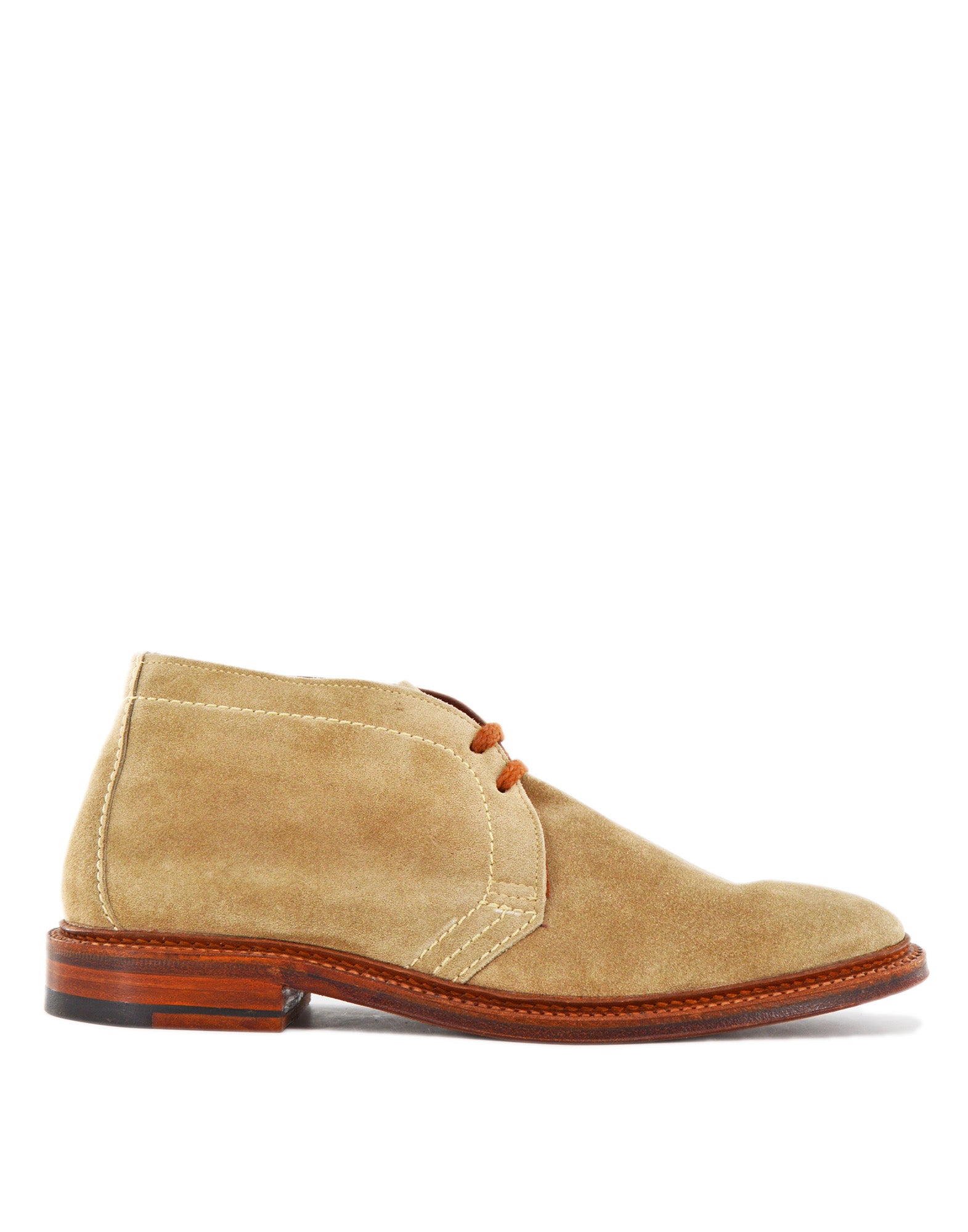 ALDEN Chukka Boot in Suede Fondo Cuoio Tan