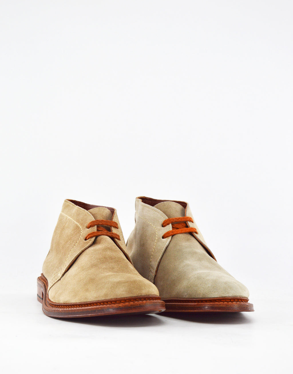 ALDEN Chukka Boot in Suede Fondo Cuoio Tan
