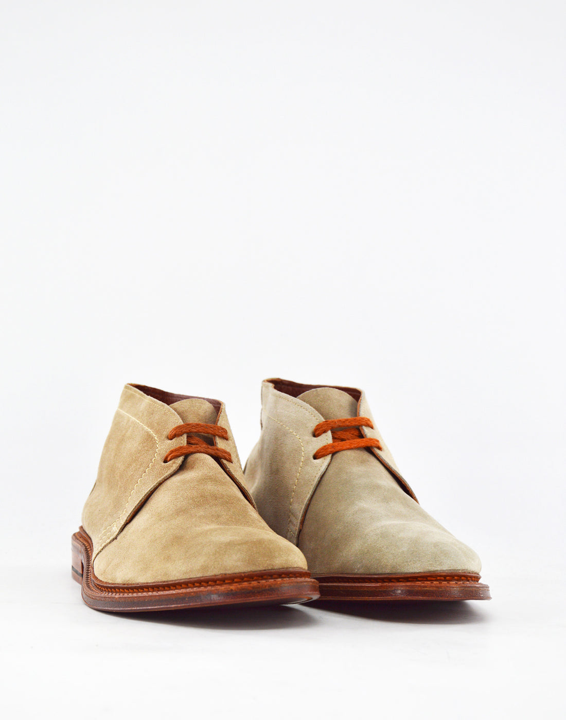 ALDEN Chukka Boot in Suede Fondo Cuoio Tan