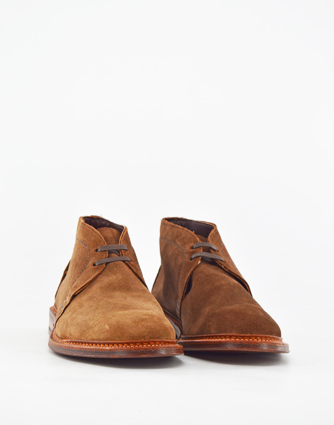 ALDEN Chukka Boot in Suede Fondo Cuoio Humus