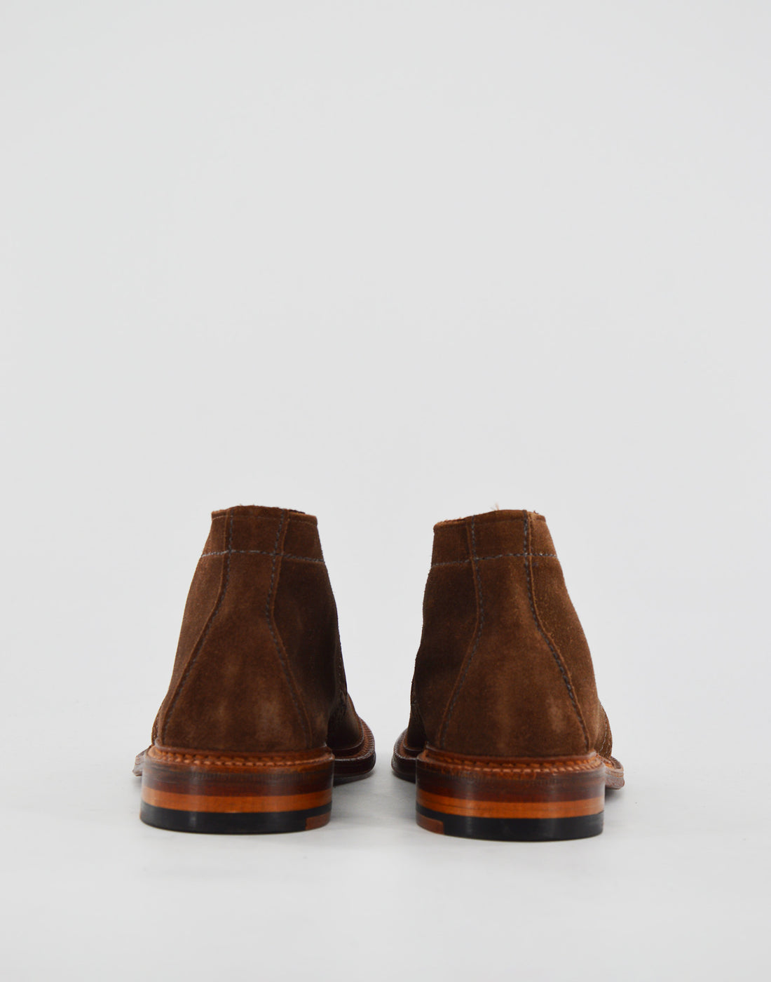 ALDEN Chukka Boot in Suede Fondo Cuoio Humus
