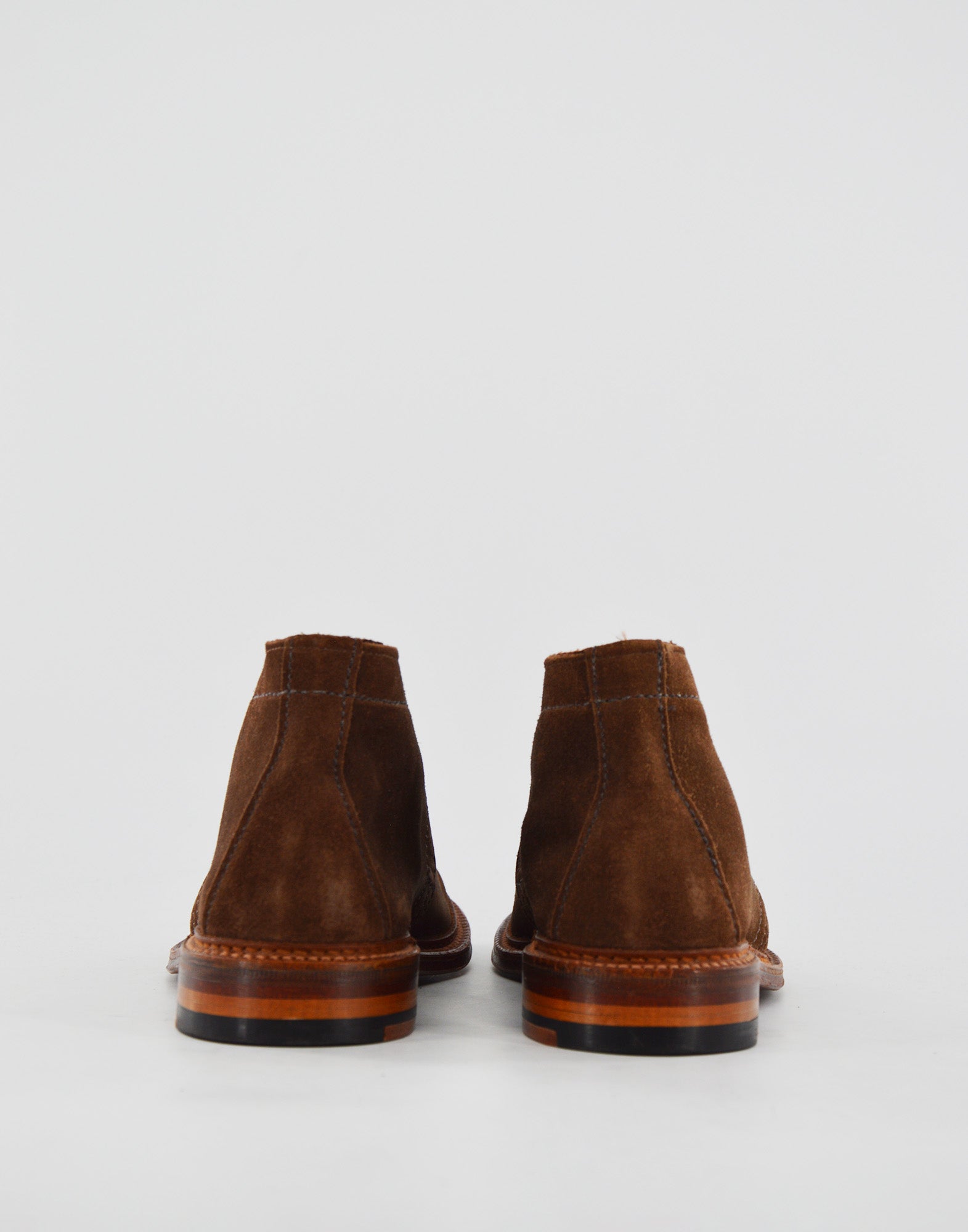 ALDEN Chukka Boot in Suede Fondo Cuoio Humus