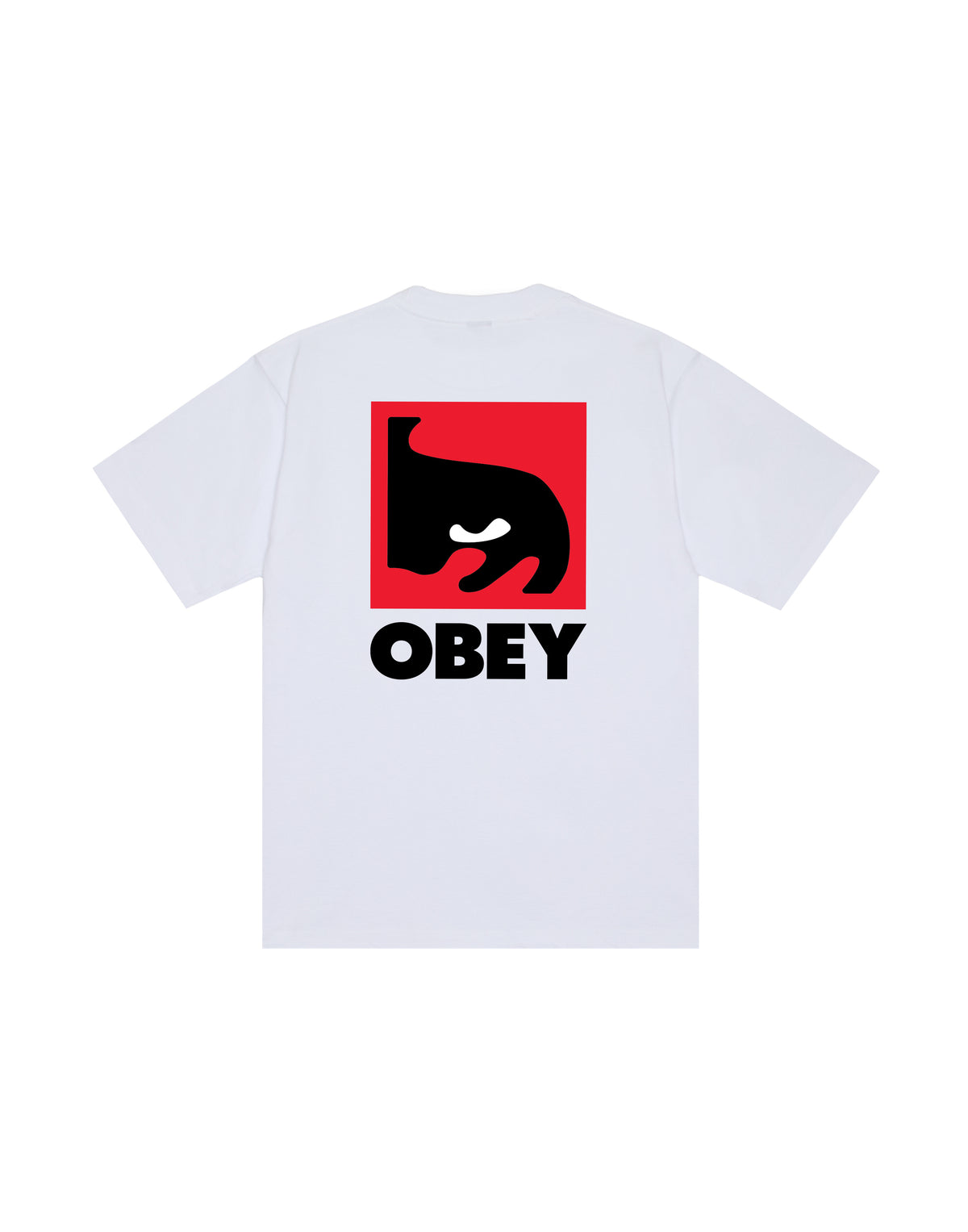 OBEY T-shirt Quarter Eye Icon con Stampa Bianco - 168024462WHT.JPG