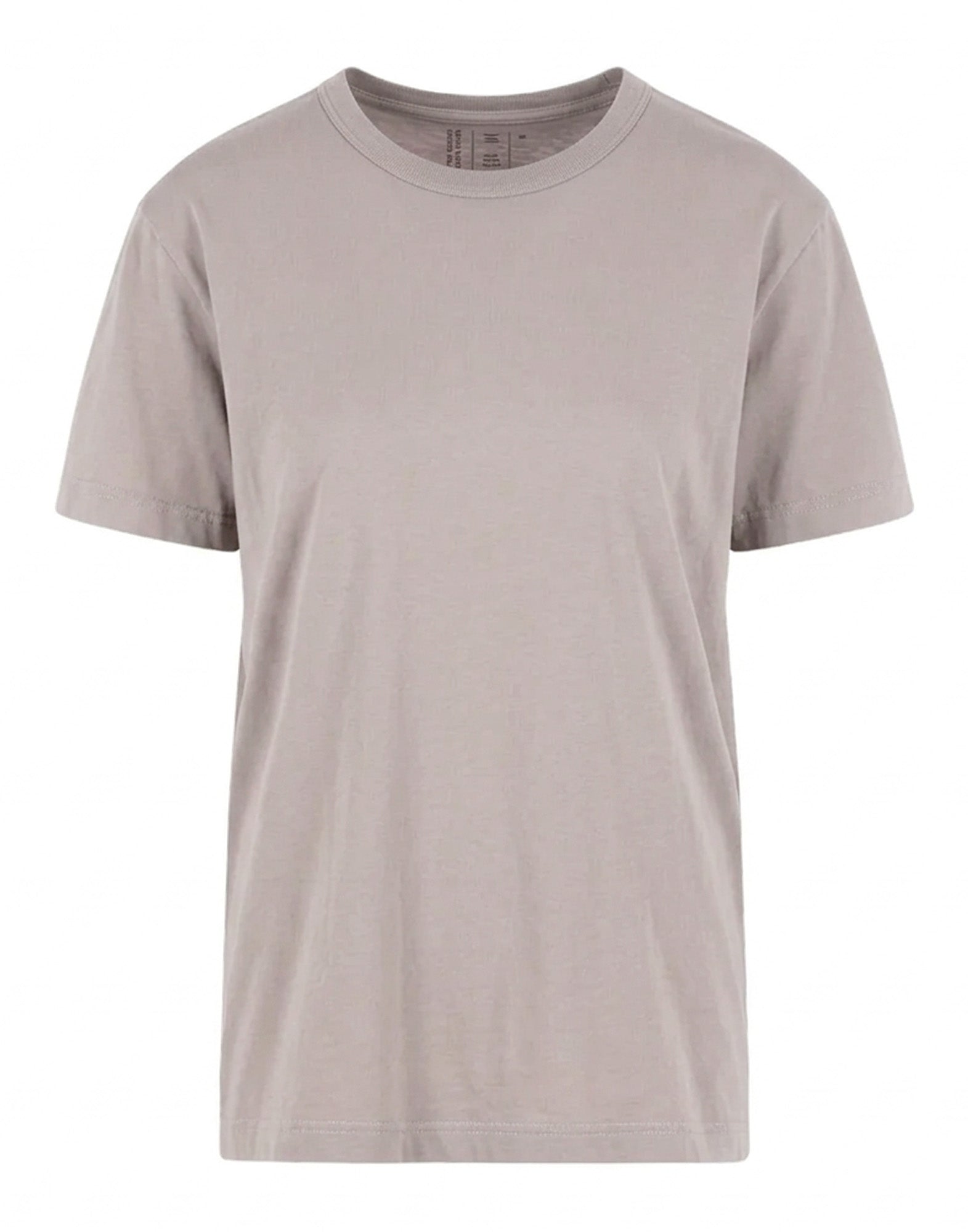 THIBAULT VAN DER STRAETE T-Shirt Girocollo in Pima Cotton Gray