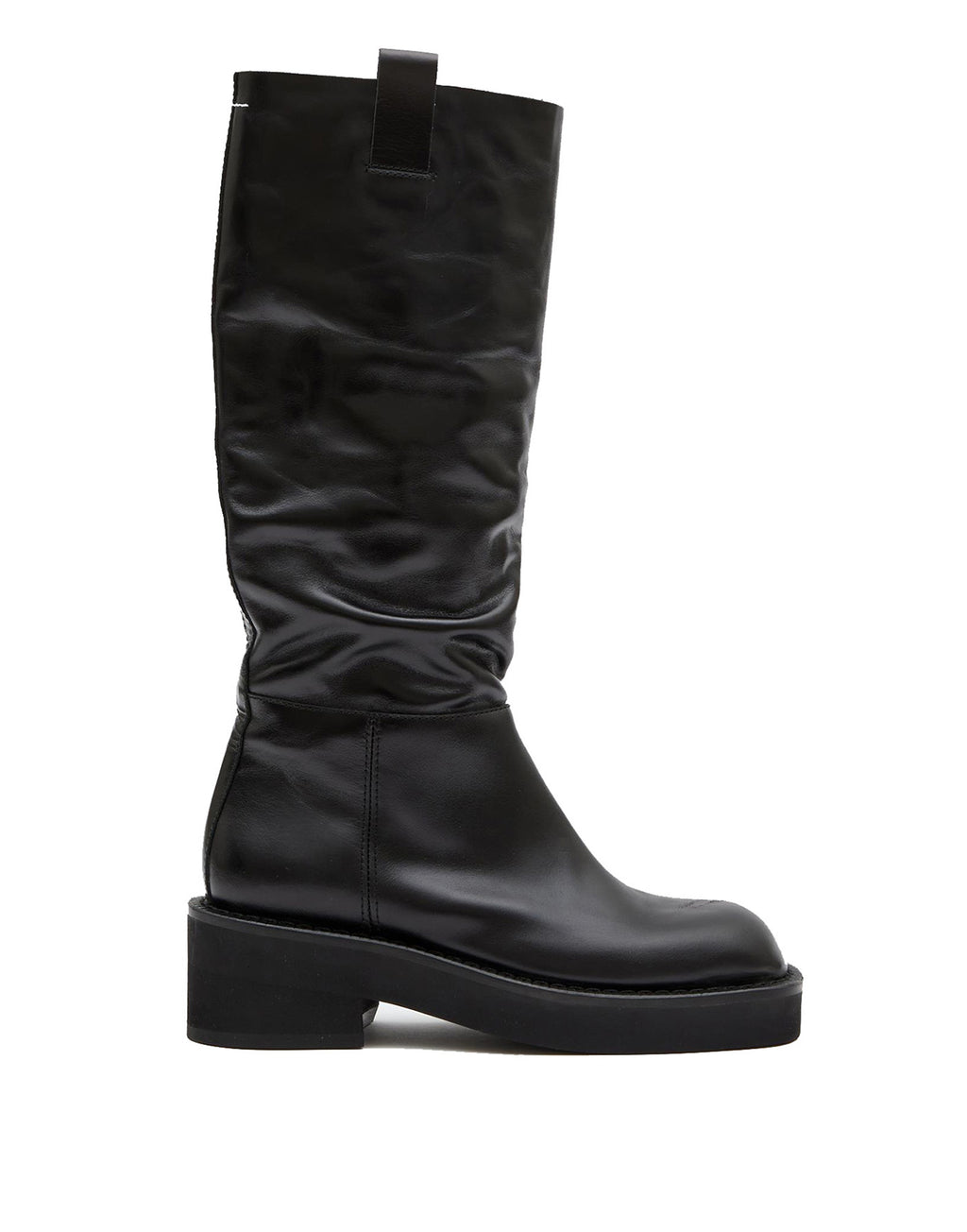 MM6 MAISON MARGIELA Stivale in Vitello Spazzolato