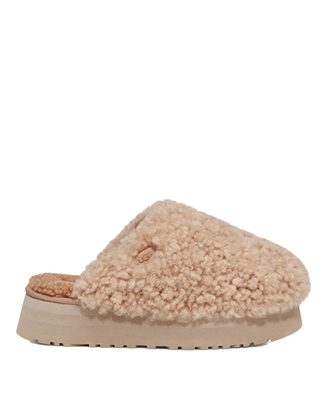 UGG Ciabatte Con Plateau Maxi Curly