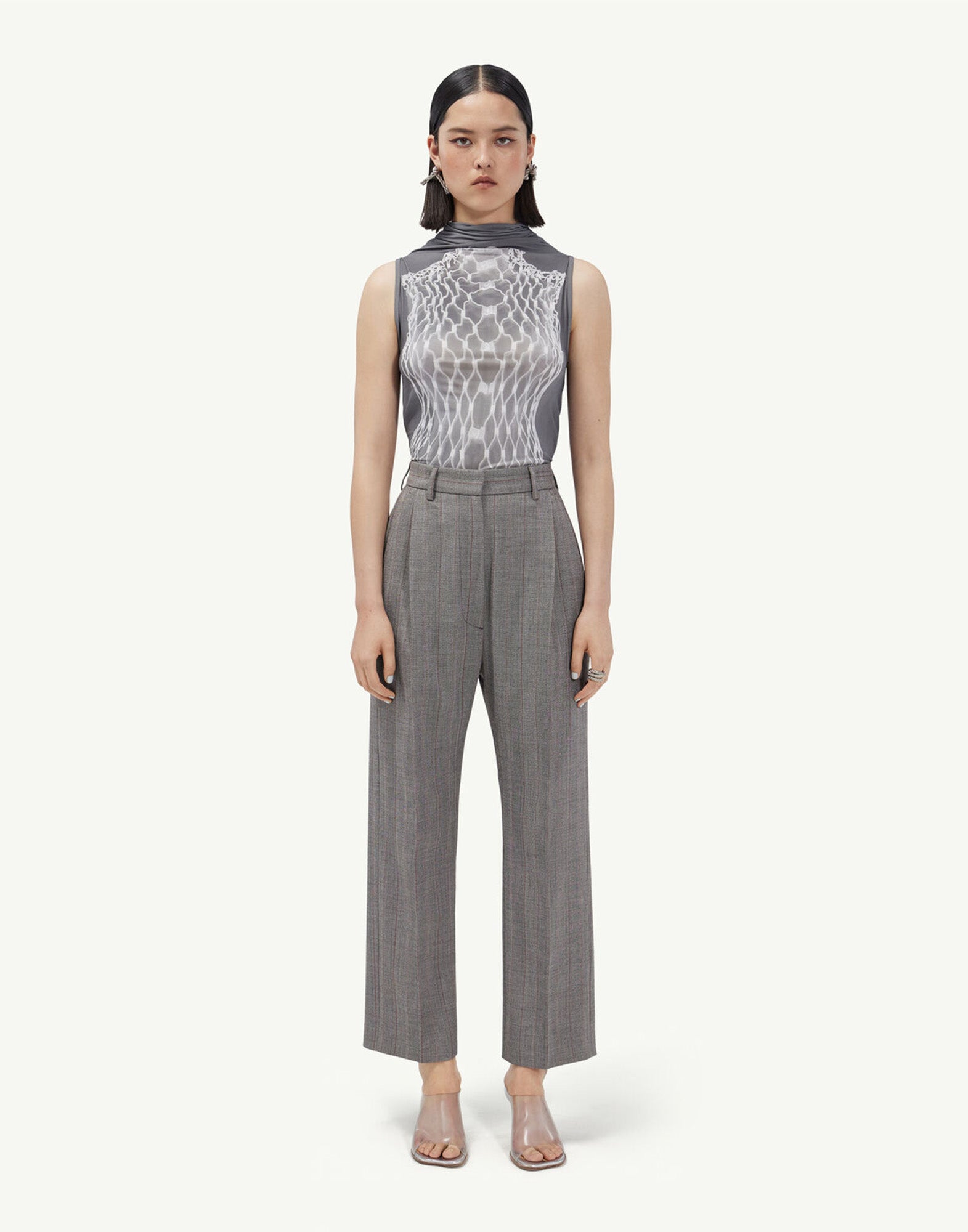 MM6 MAISON MARGIELA Pantaloni
Cropped Con Pieghe