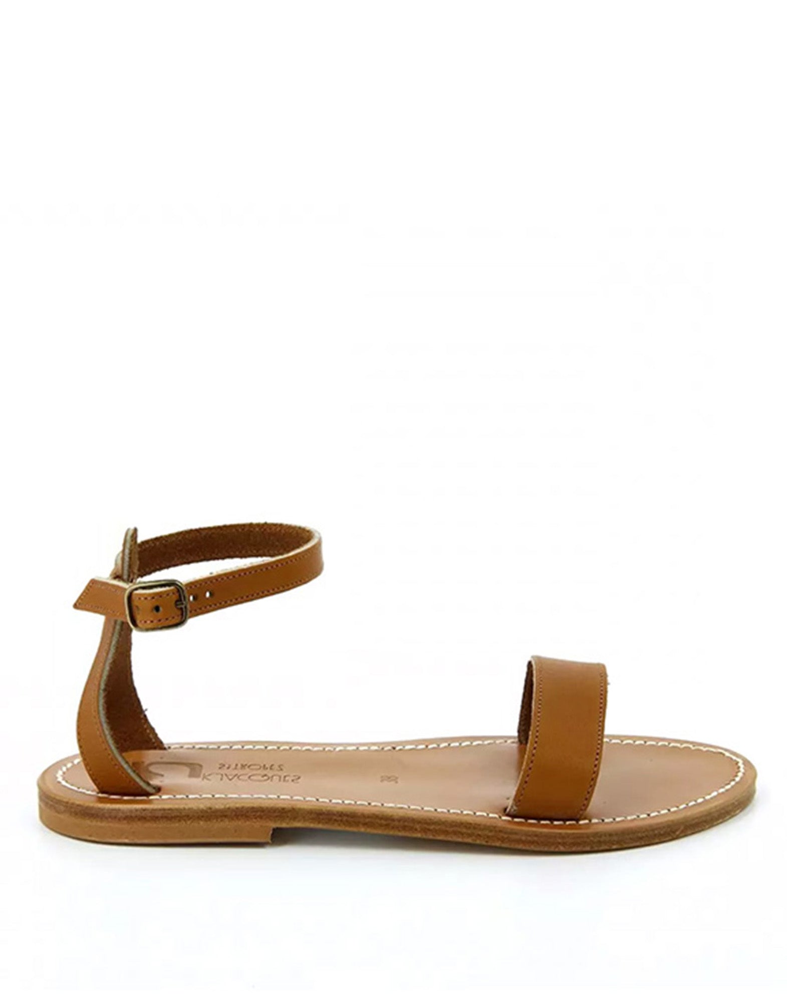 K.JACQUES Sandali Catamaran in Pelle Naturel