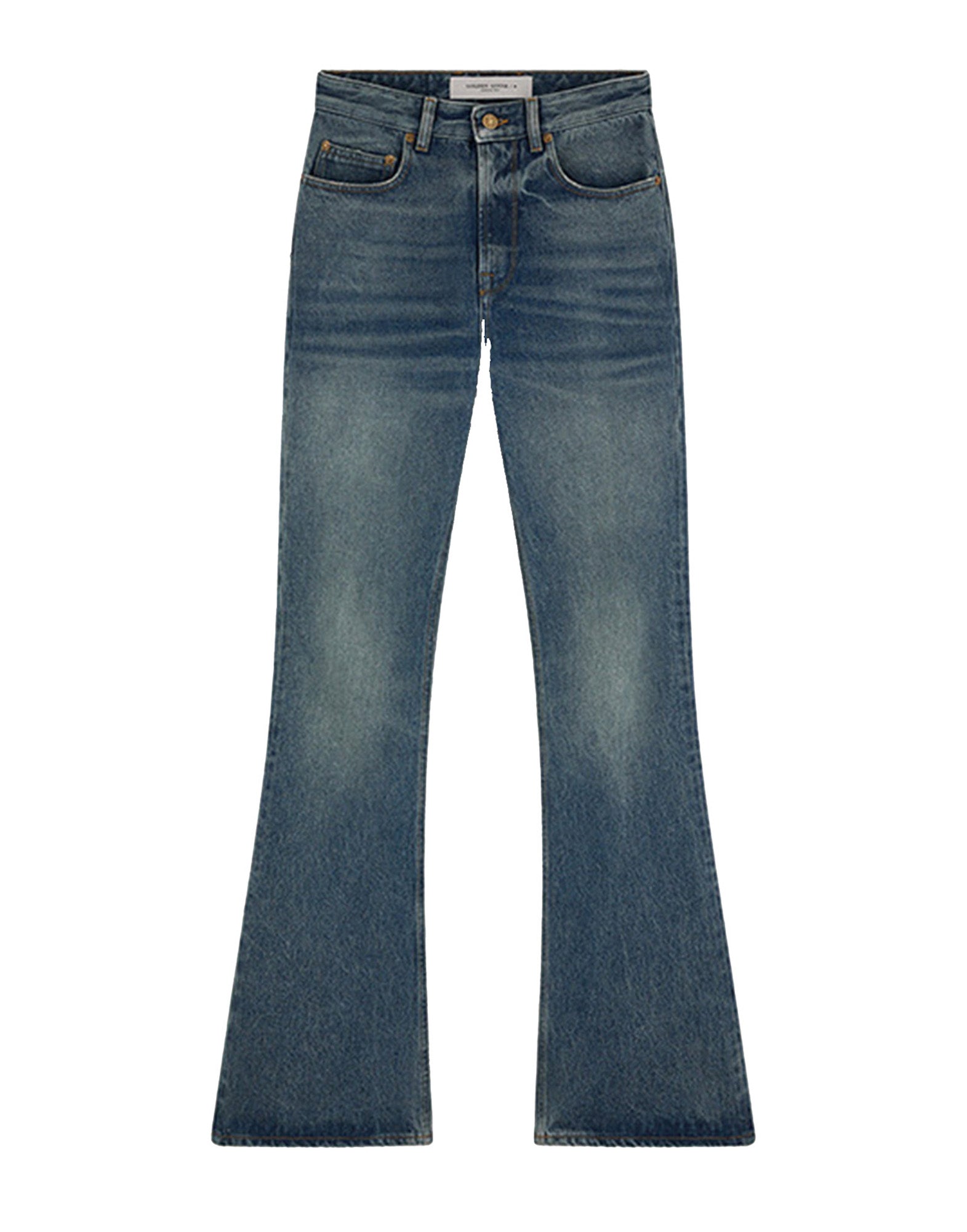 GOLDEN GOOSE Journey Denim Bootcut/ Blue Medium Wash