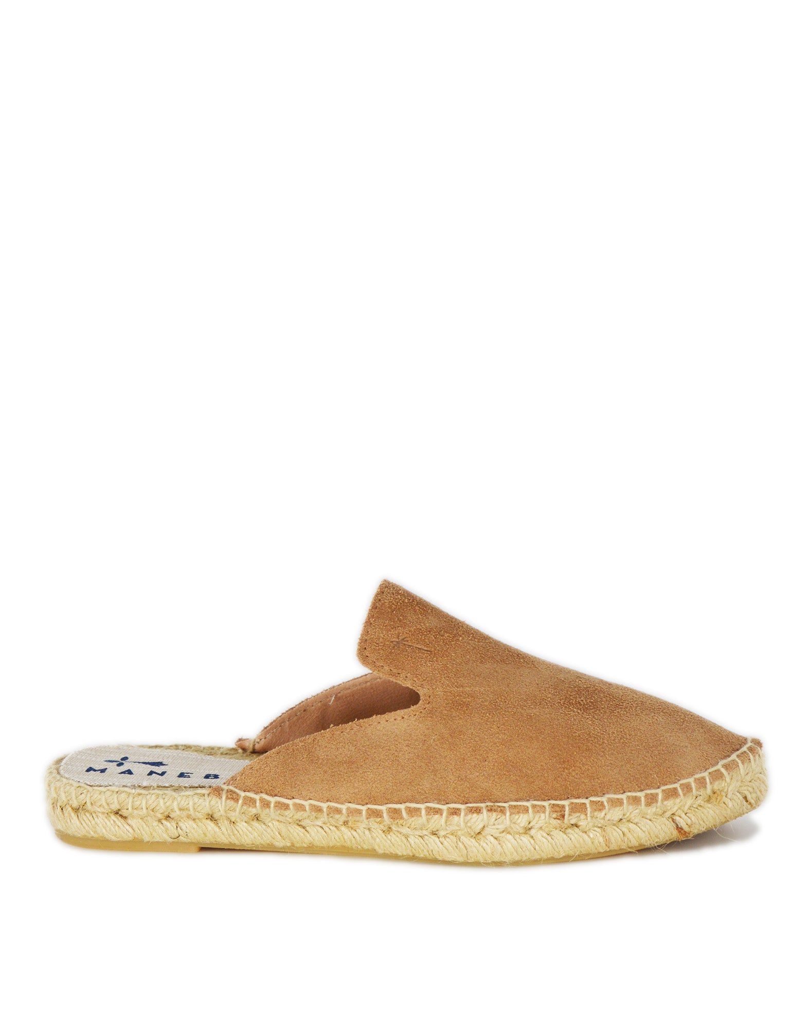 MANEBI Espadrilles Hamptons in Morbida Pelle Scamosciata