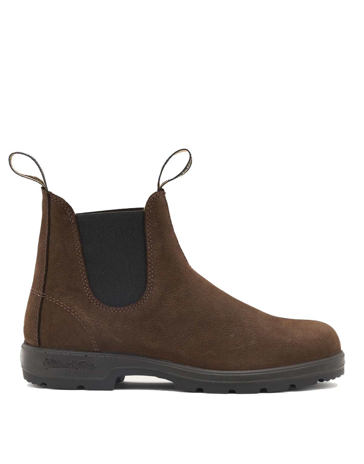 BLUNDSTONE 1606 Classics Chelsea Boots in Nabuck Marrone