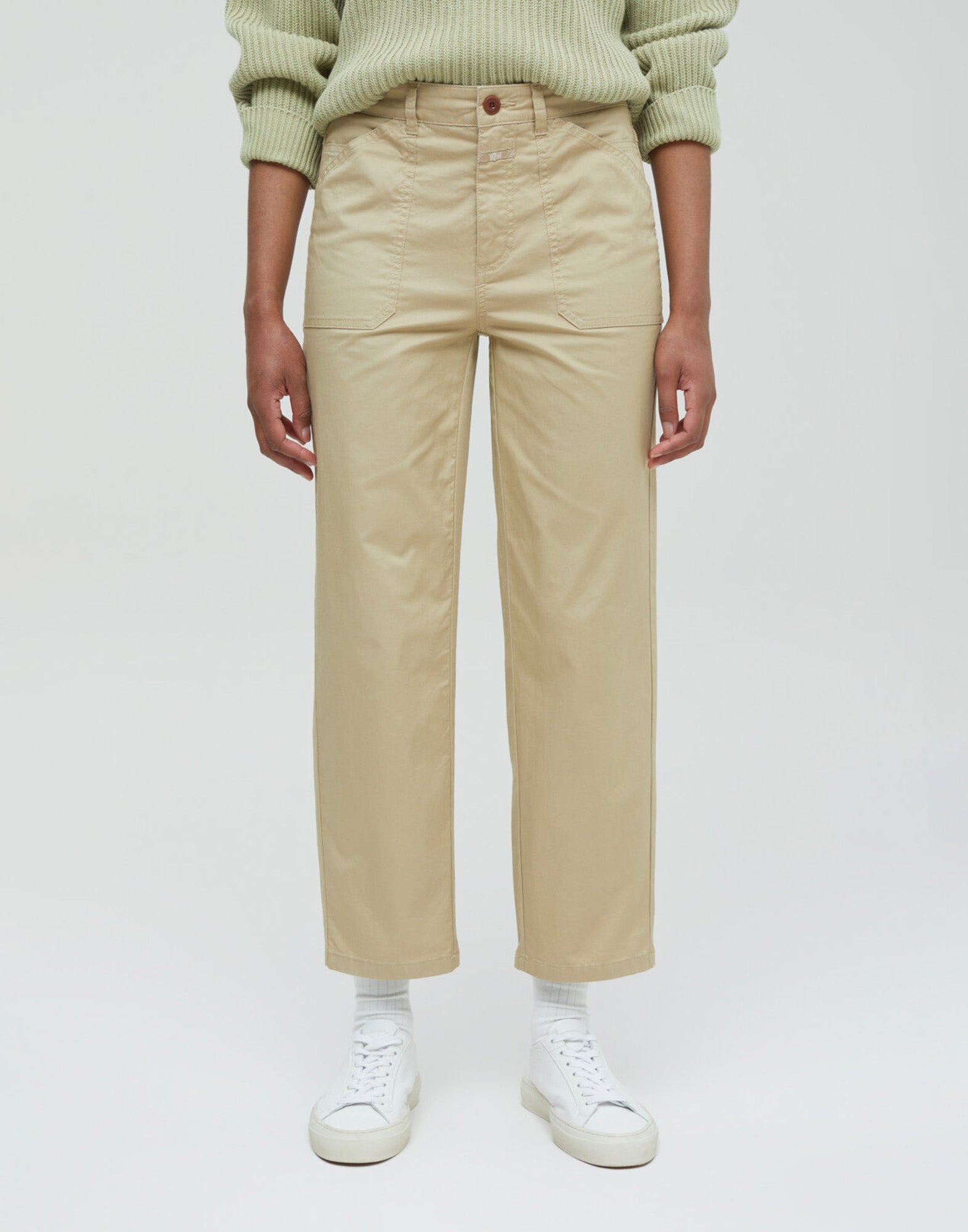 CLOSED Pantaloni Abe in Cotone Dried Teak