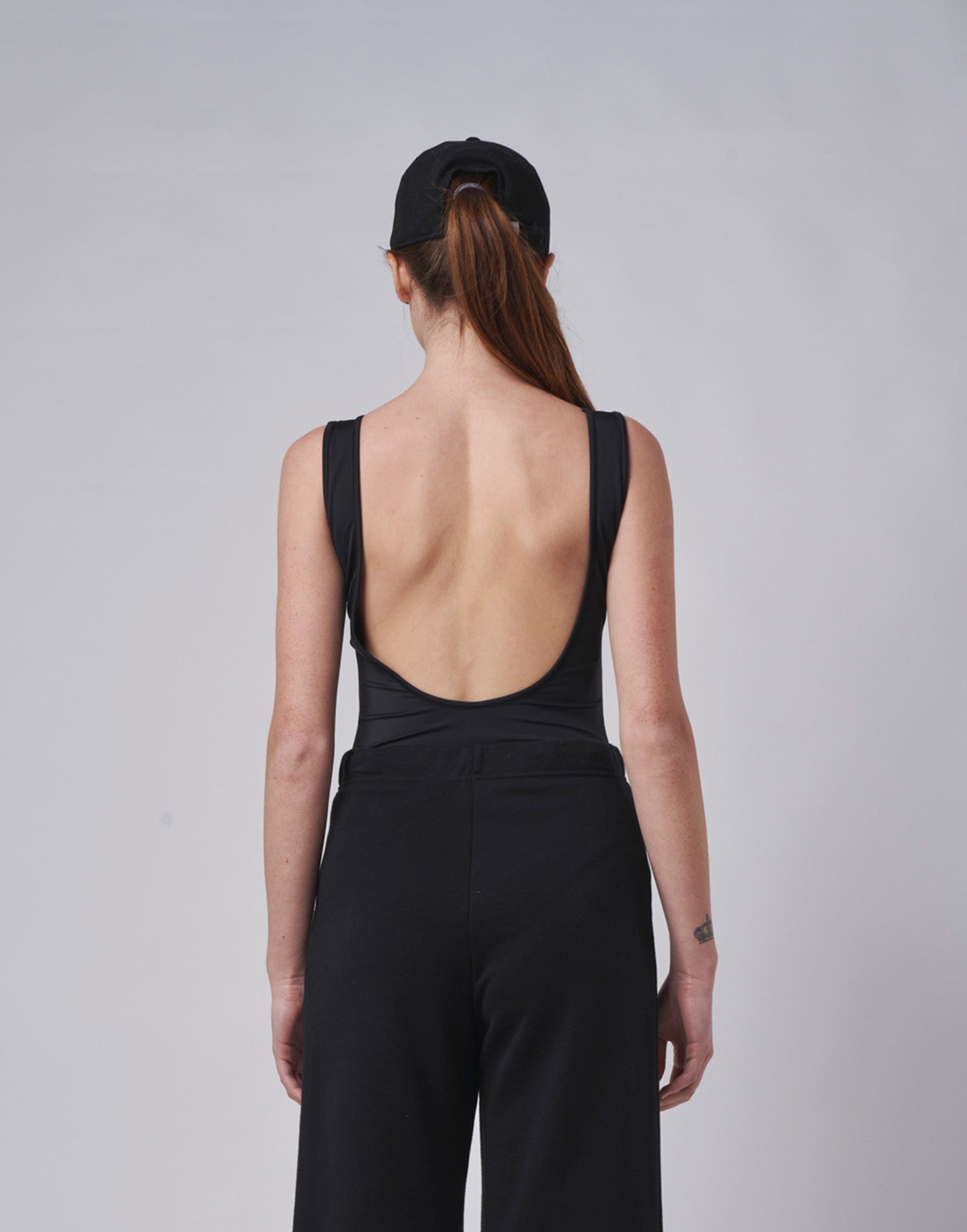 DOUUOD Costume Intero in Lycra con Logo