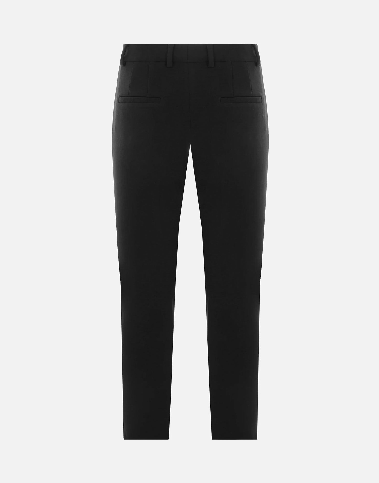 ALBERTO BIANI Pantalone a Trombetta in Tessuto Tecnico Stretch Neri