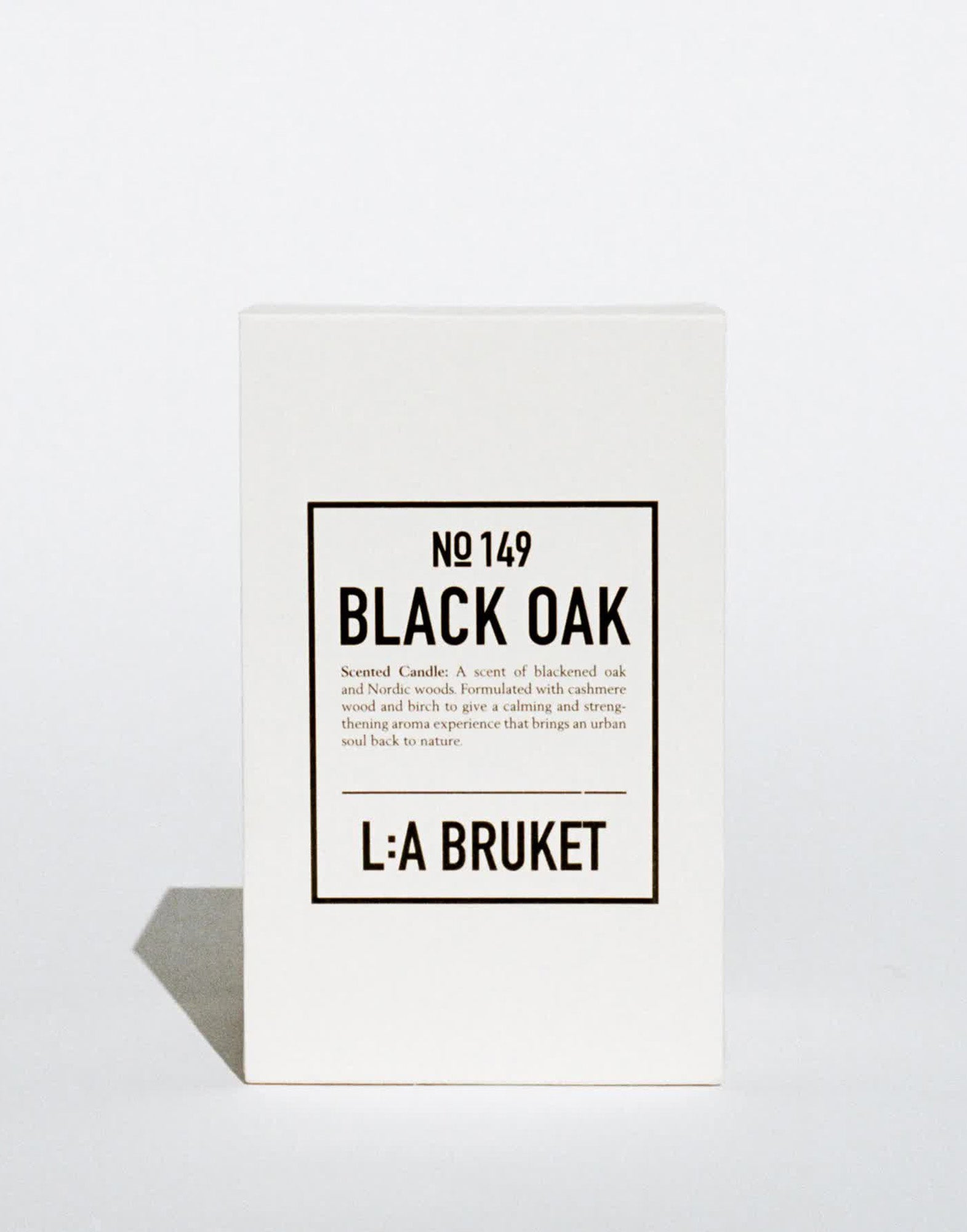 LA BRUKET 149 Candela profumata Rovere Nero 260g
