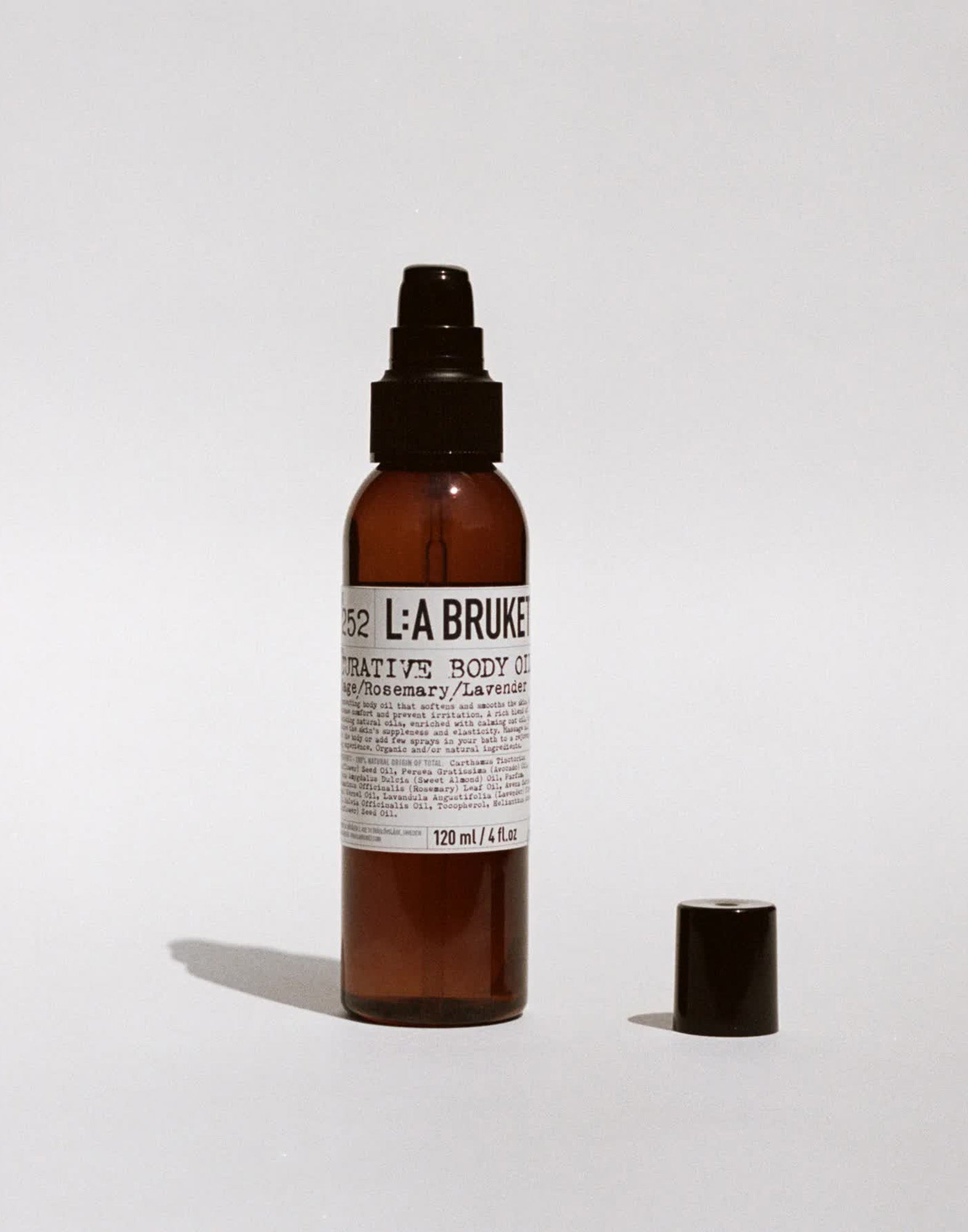LA BRUKET 252 Olio Corpo Curativo Salvia/Rosmarino/Lavanda 120ml