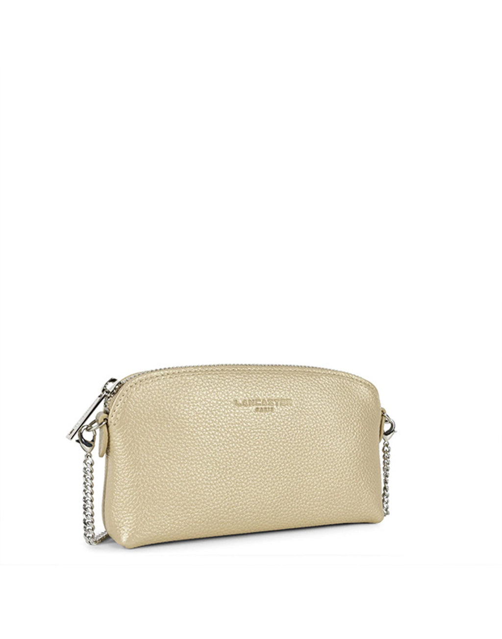 LANCASTER Pochette Foulonne Champagne