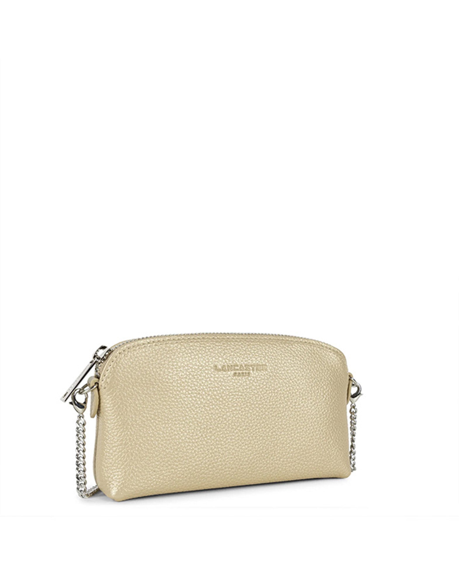 LANCASTER Pochette Foulonne Champagne