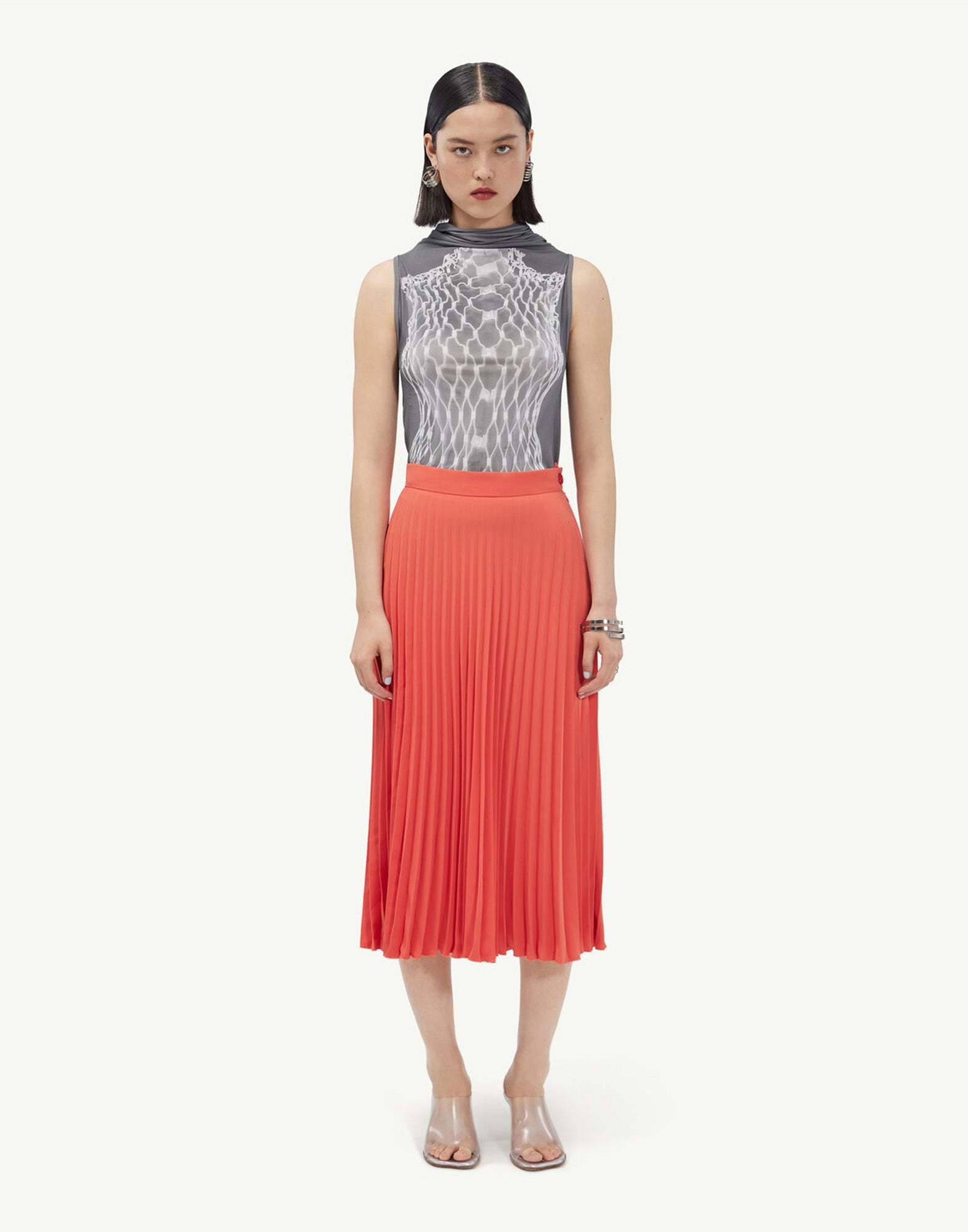 MM6 MAISON MARGIELA Gonna Plissettata
