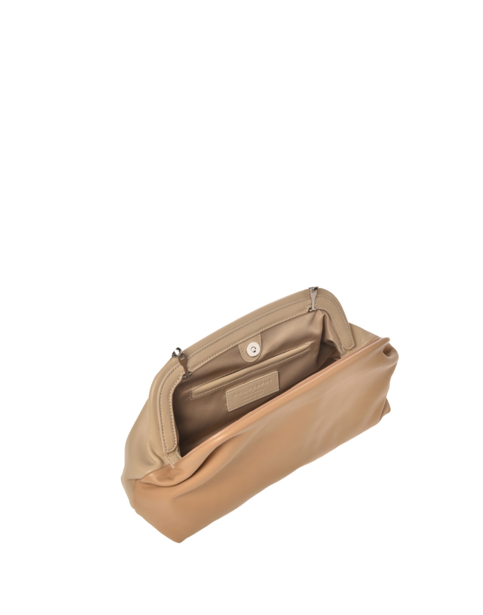 PHILOSOPHY Lauren Bag in Nappa Beige/Cuoio