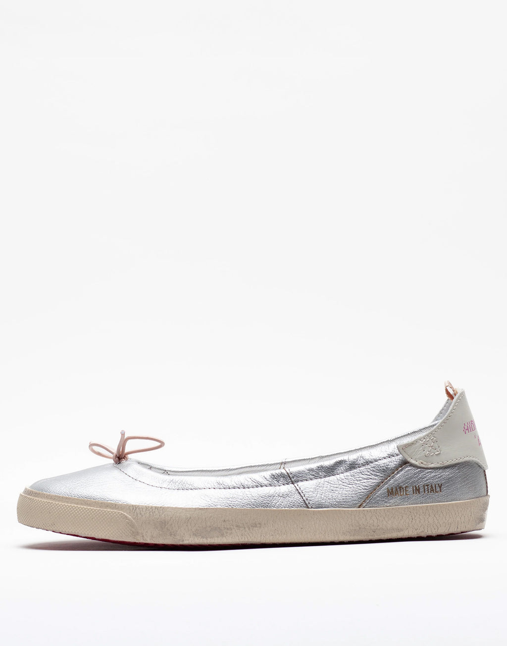 HIDNANDER Sneaker-Ballet Flat Amy Silver