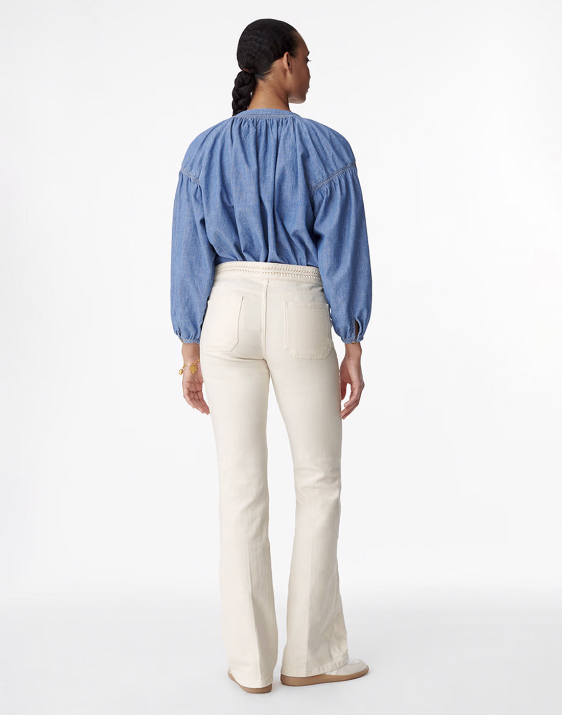 VANESSA BRUNO Jeans Nano Bootcut Naturel