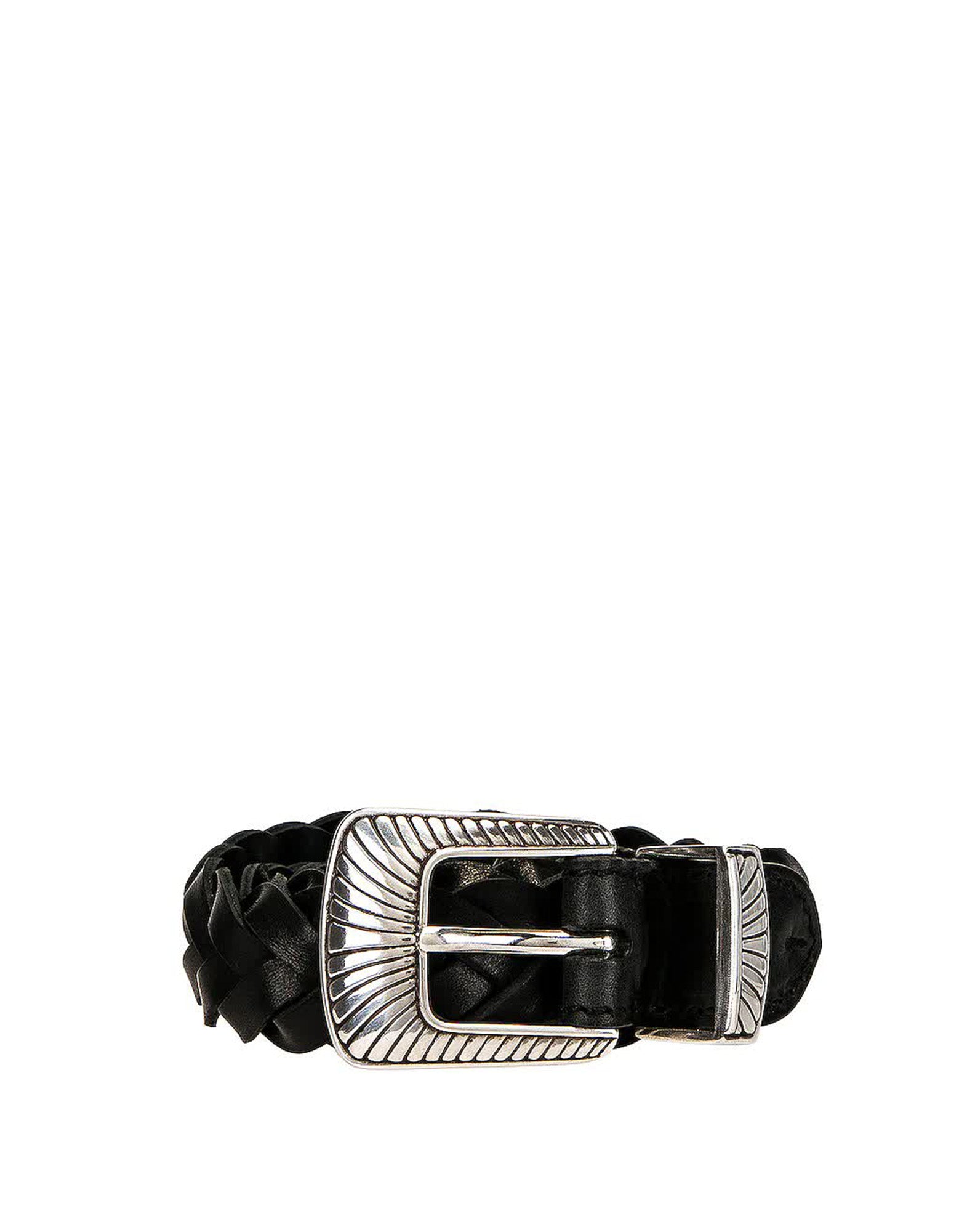 KATE CATE Cintura Americana Braid Marrone