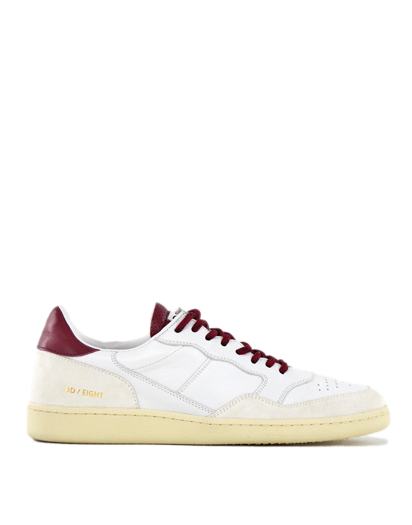 DOUUOD Sneakers Eight Off White/Bordeaux