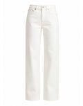 DEPARTMENT FIVE Pantaloni Resort a Gamba Ampia in Bull Bianco