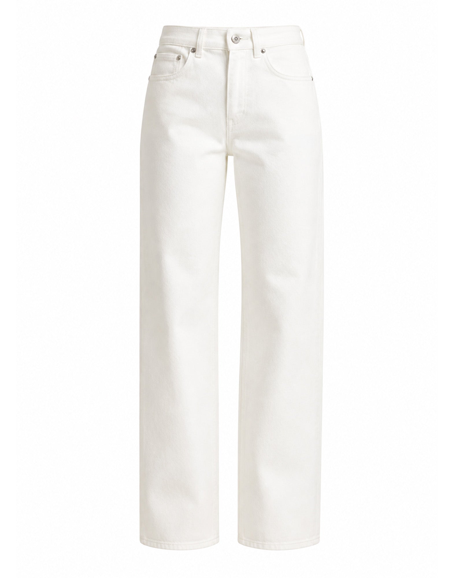 DEPARTMENT FIVE Pantaloni Resort a Gamba Ampia in Bull Bianco