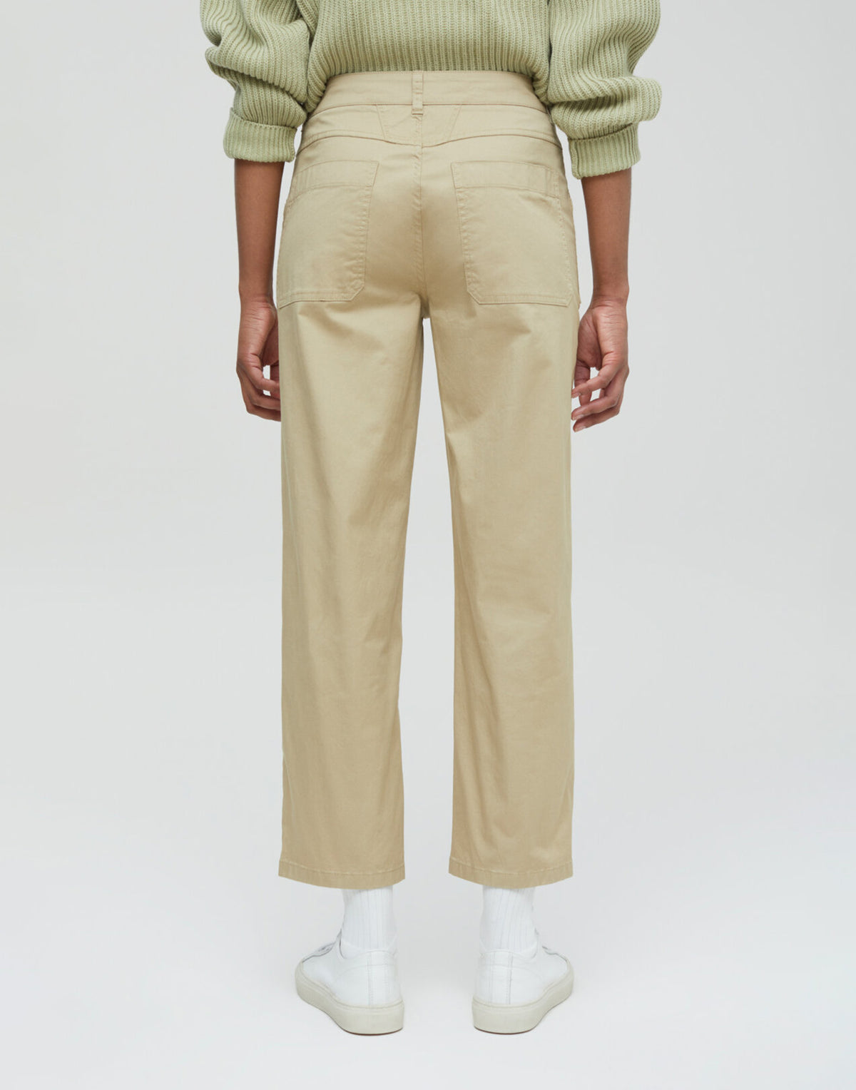 PANTALON Abe en coton Dried Teak CLOSED