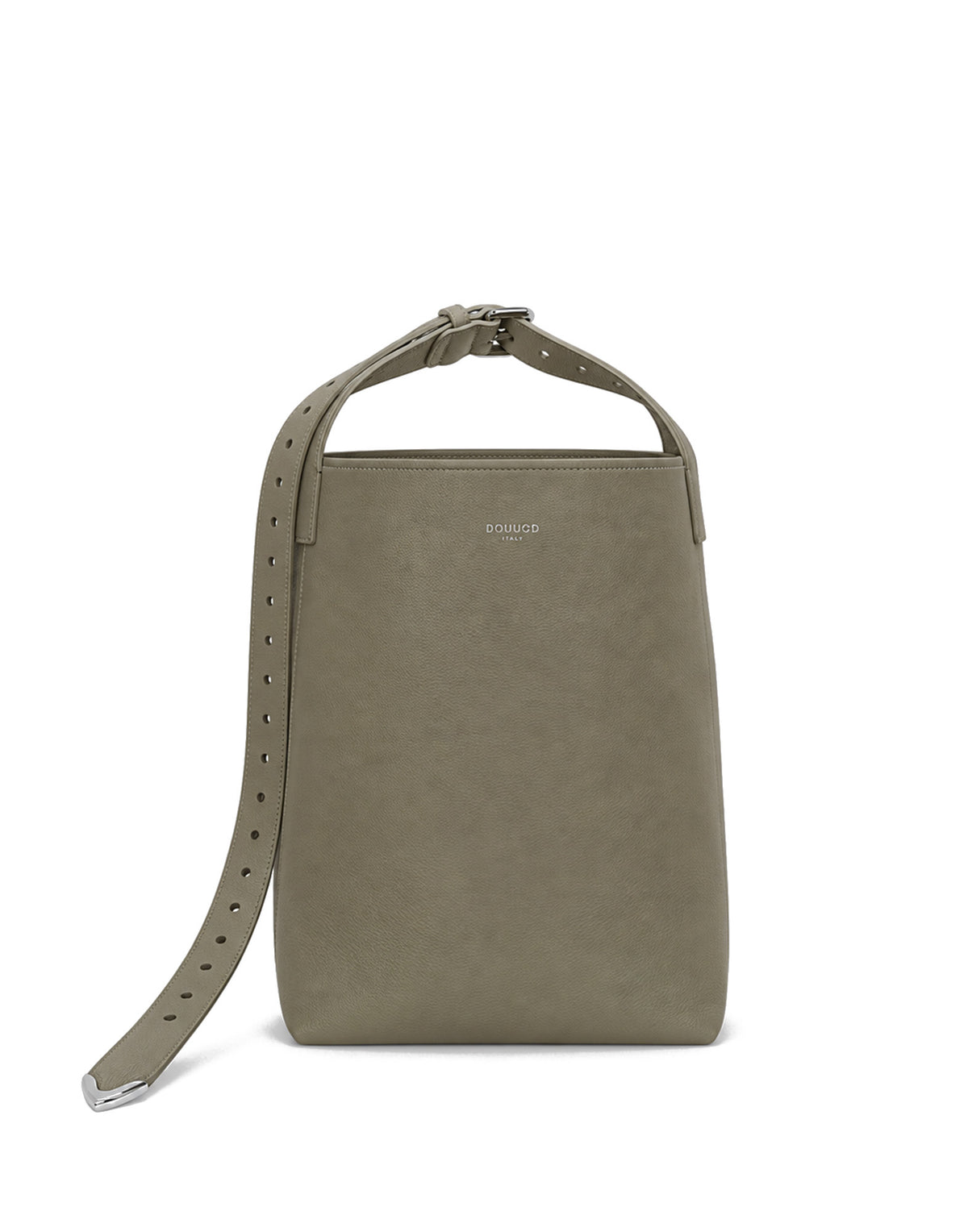 DOUUOD Sac Seau Tilla en Cuir Mousse Militaire