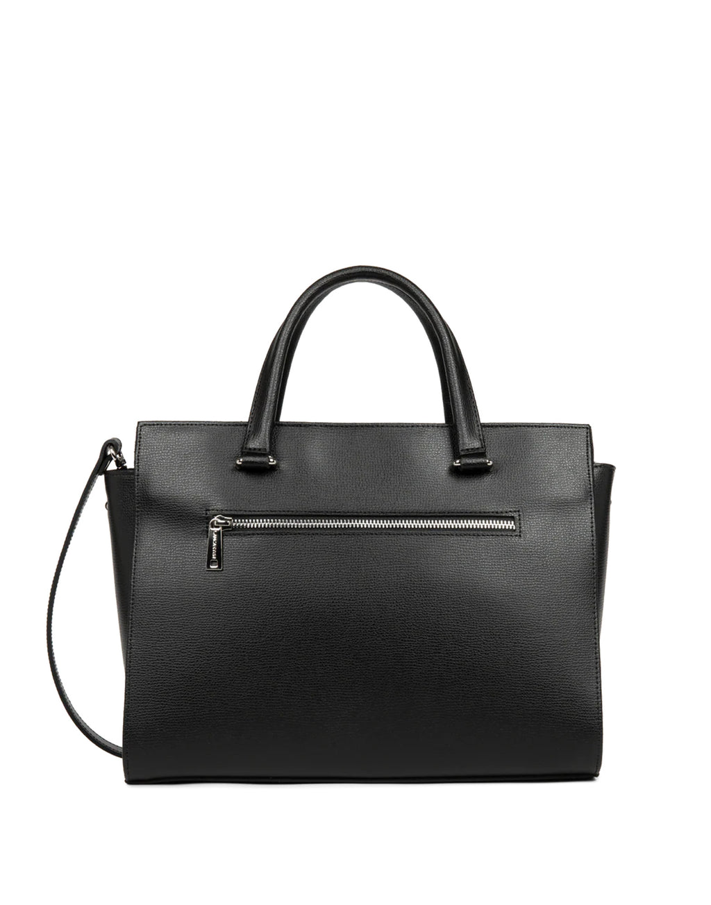 LANCASTER Borsa Grande Sierra in Pelle Granulata Noir