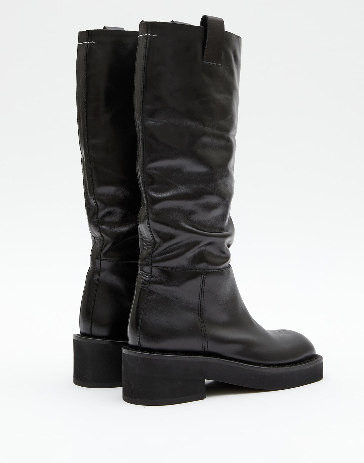 MM6 MAISON MARGIELA Stivale in Vitello Spazzolato