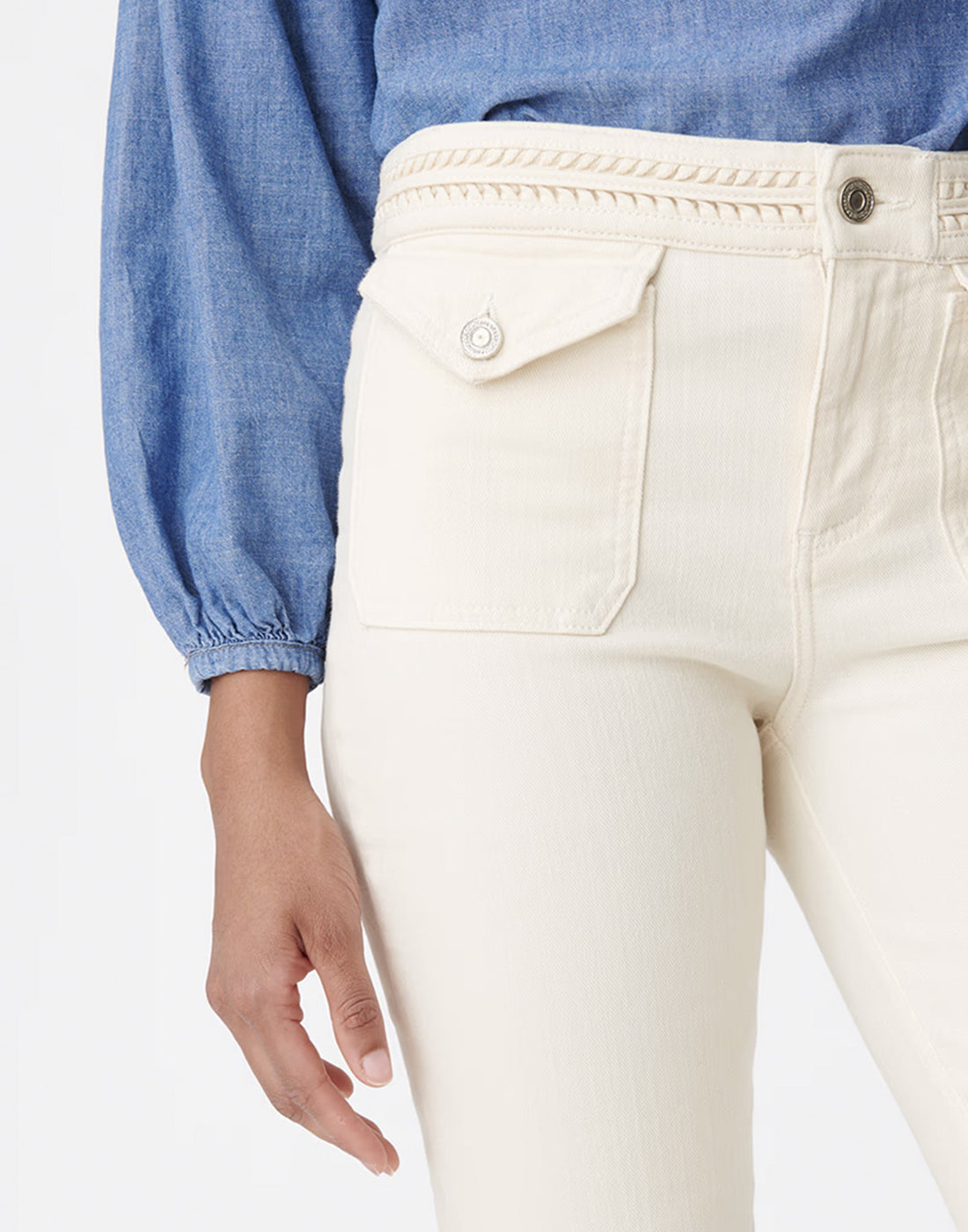 VANESSA BRUNO Jeans Nano Bootcut Naturel